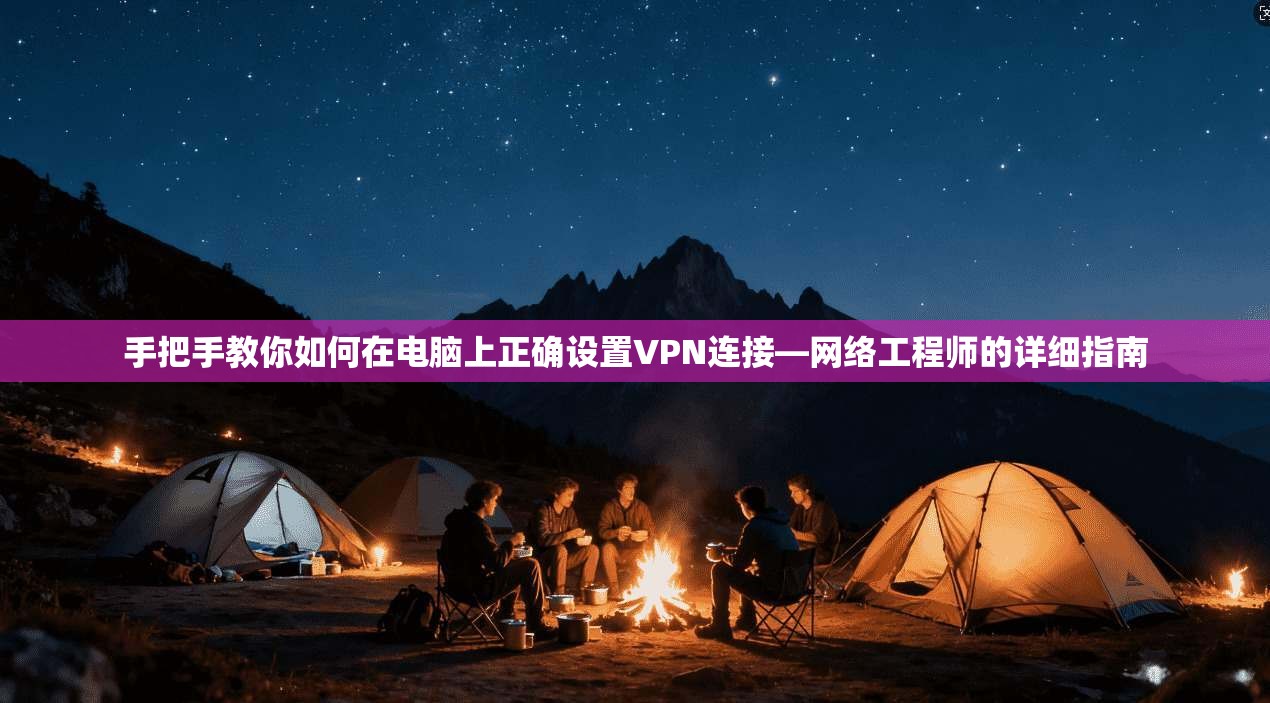 手把手教你如何在电脑上正确设置VPN连接—网络工程师的详细指南