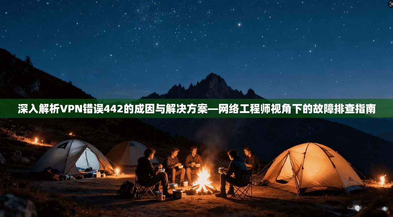 深入解析VPN错误442的成因与解决方案—网络工程师视角下的故障排查指南