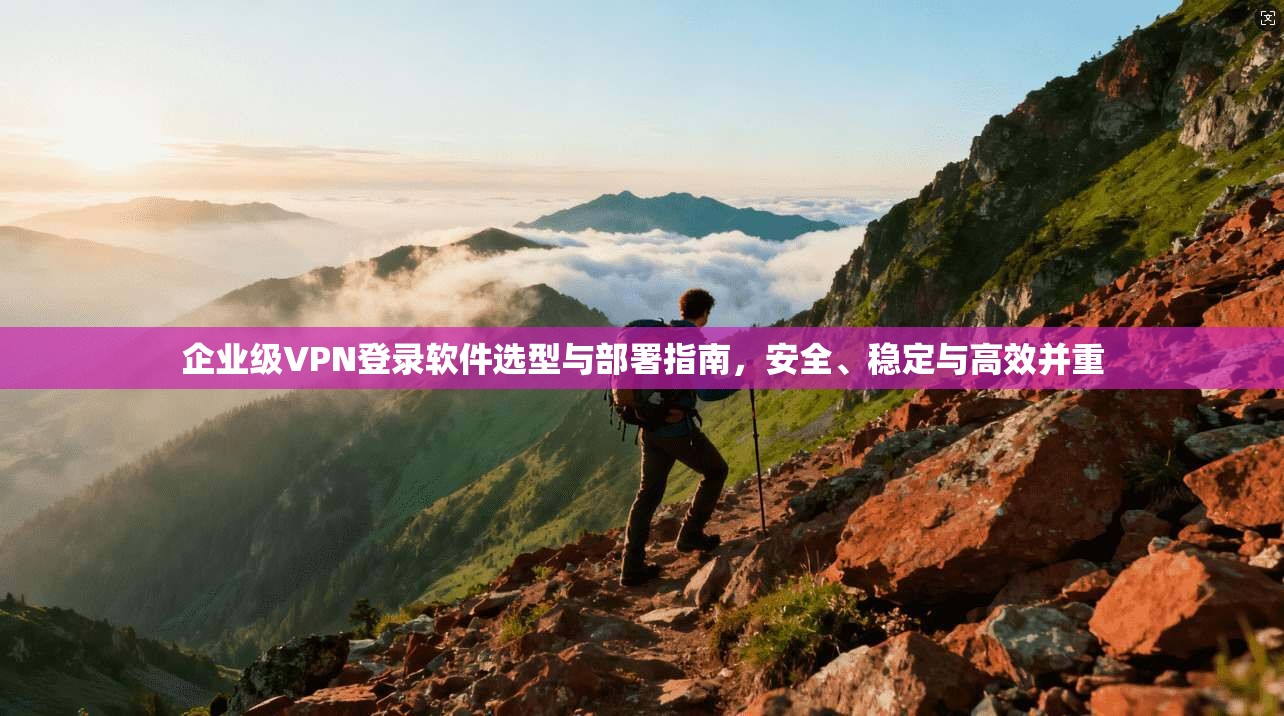企业级VPN登录软件选型与部署指南，安全、稳定与高效并重