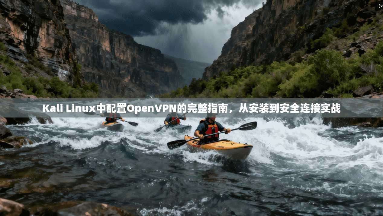 Kali Linux中配置OpenVPN的完整指南，从安装到安全连接实战