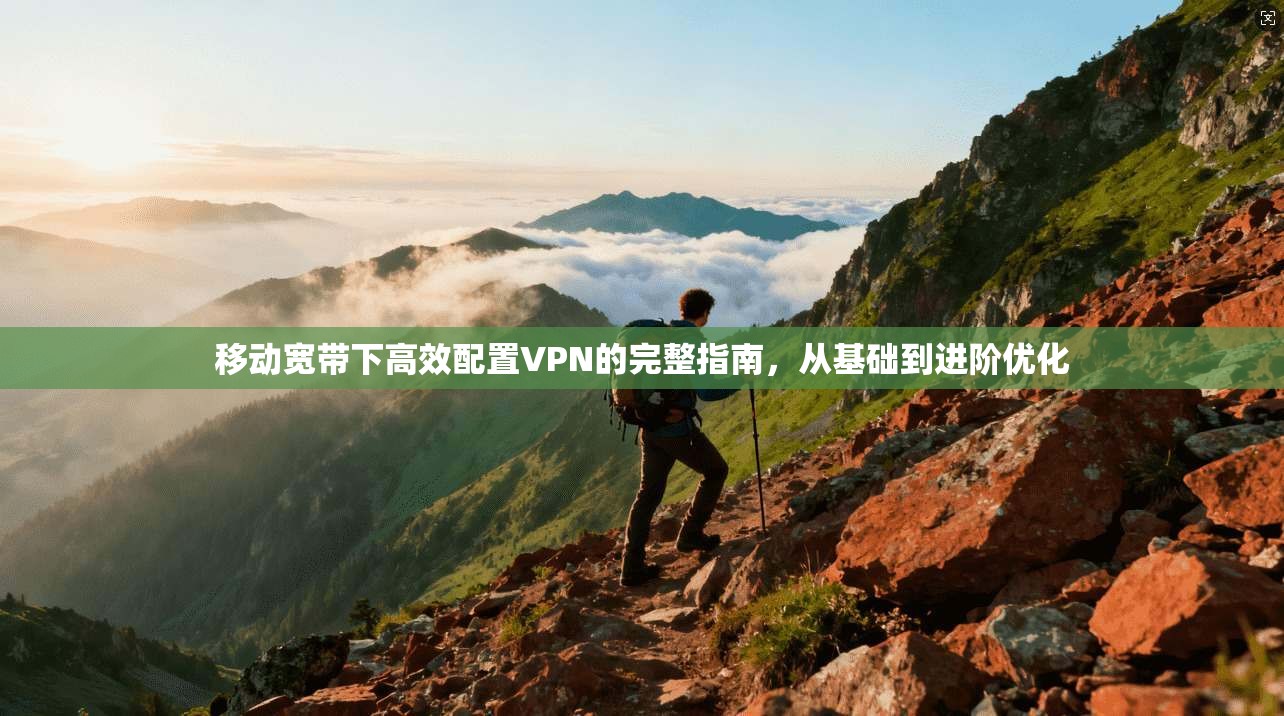 移动宽带下高效配置VPN的完整指南，从基础到进阶优化