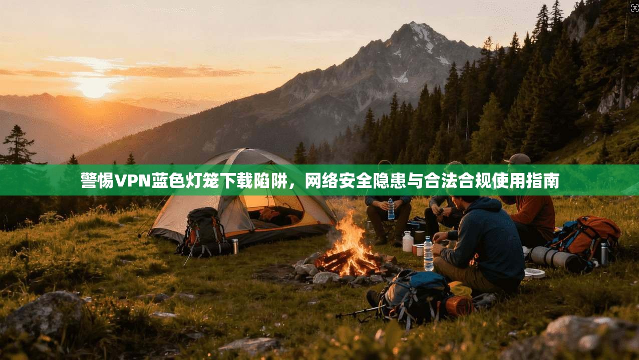 警惕VPN蓝色灯笼下载陷阱，网络安全隐患与合法合规使用指南