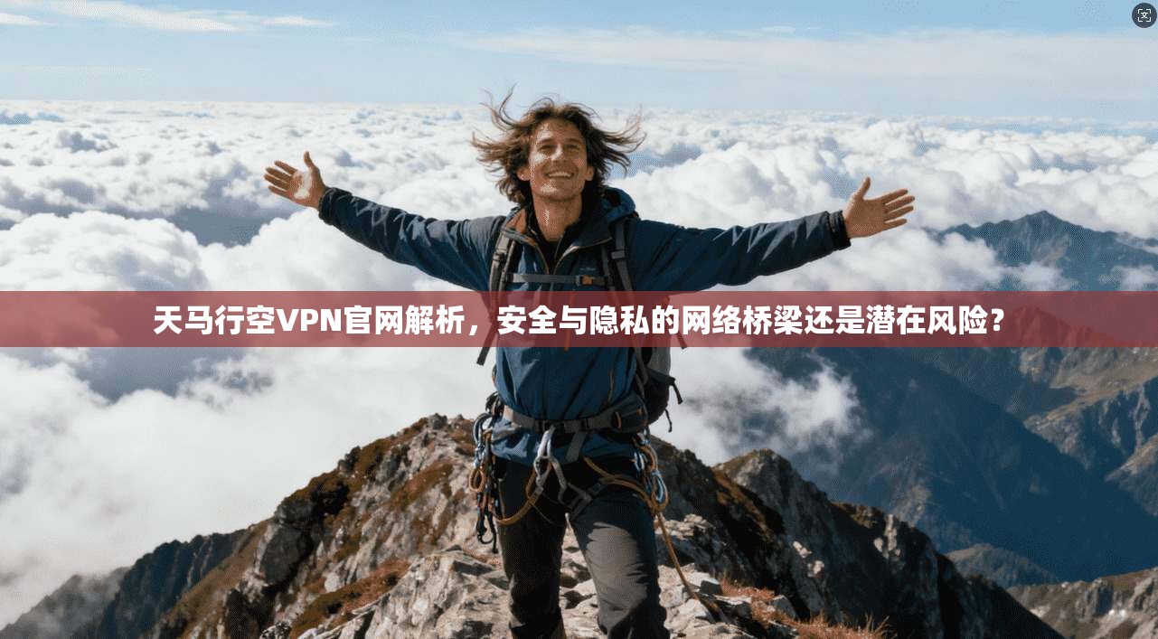 天马行空VPN官网解析，安全与隐私的网络桥梁还是潜在风险？