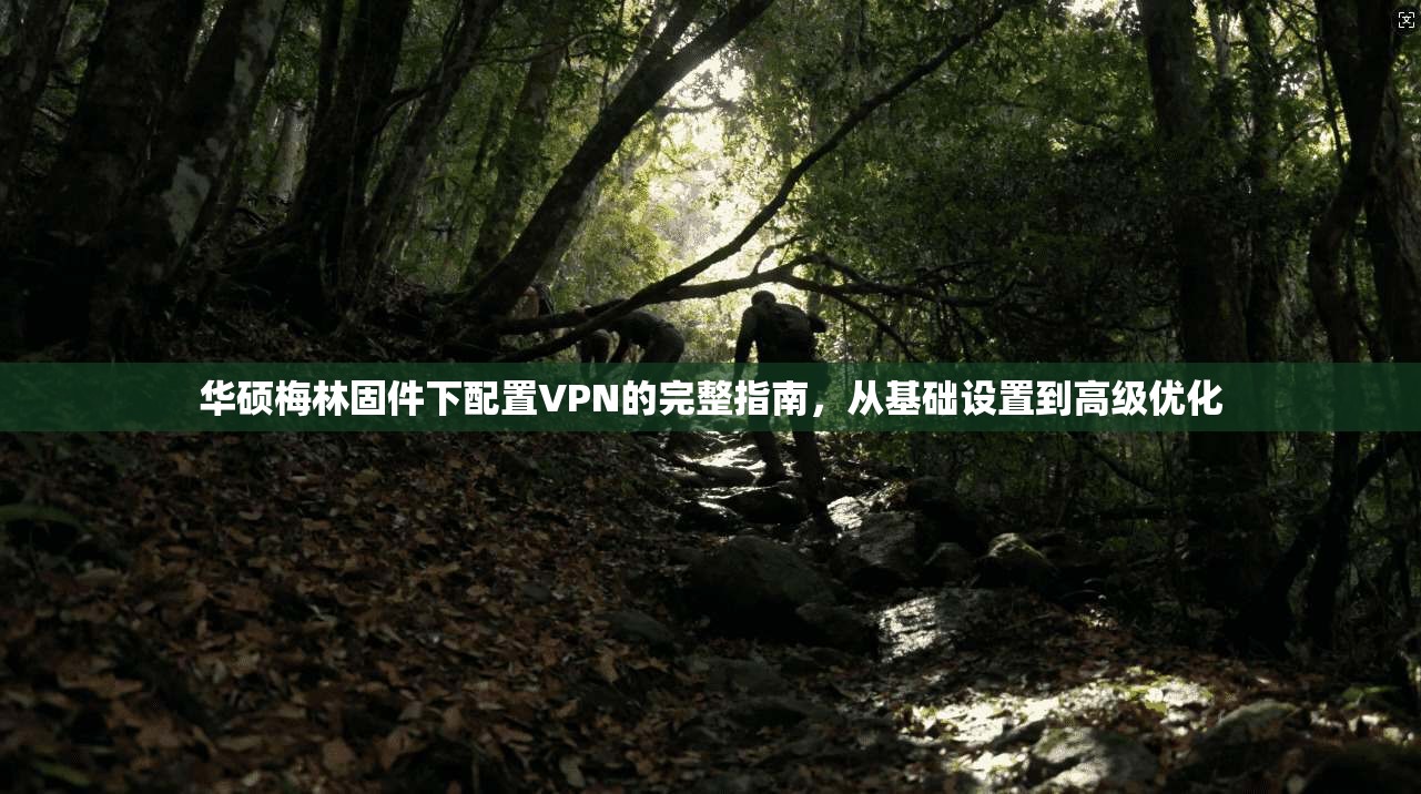 华硕梅林固件下配置VPN的完整指南，从基础设置到高级优化