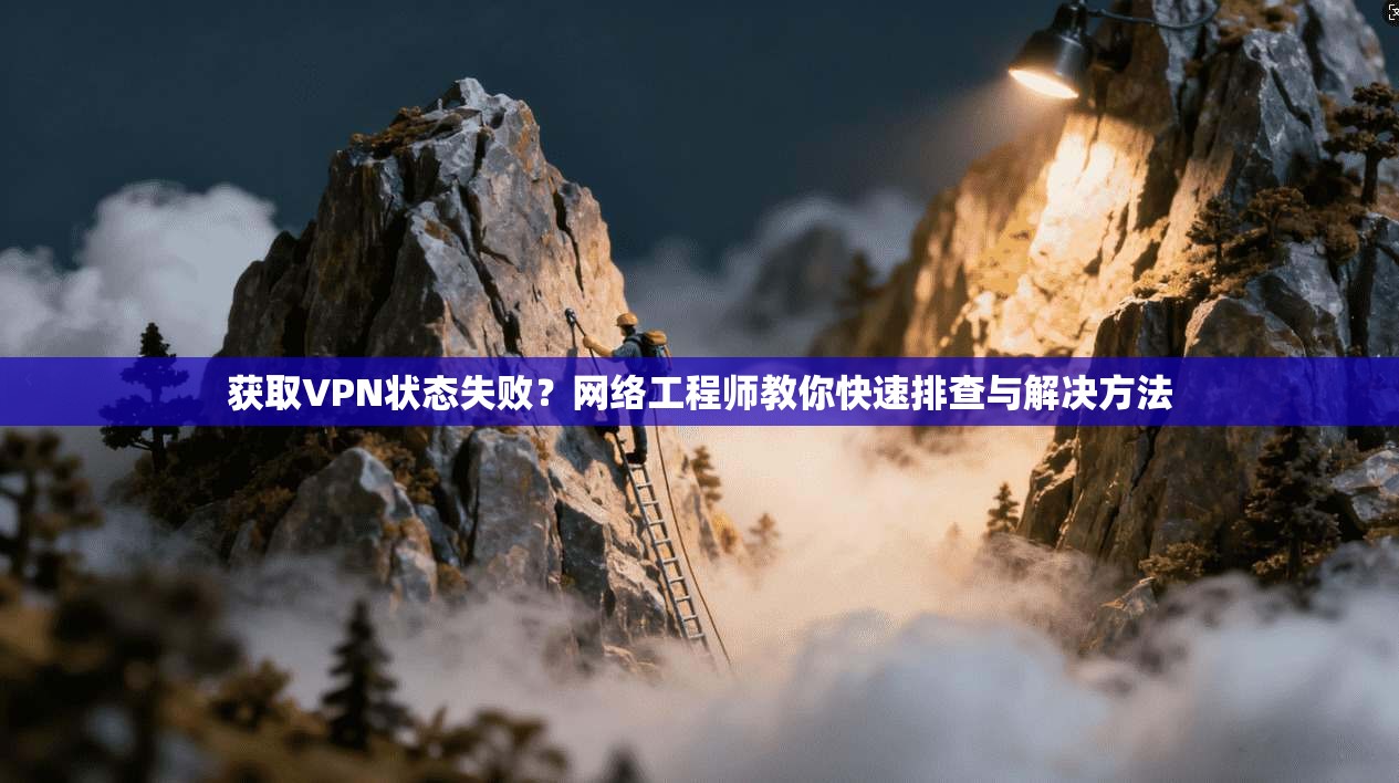 获取VPN状态失败？网络工程师教你快速排查与解决方法