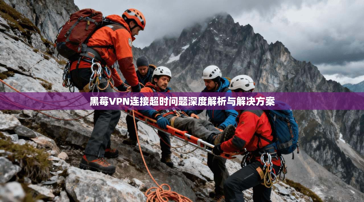 黑莓VPN连接超时问题深度解析与解决方案