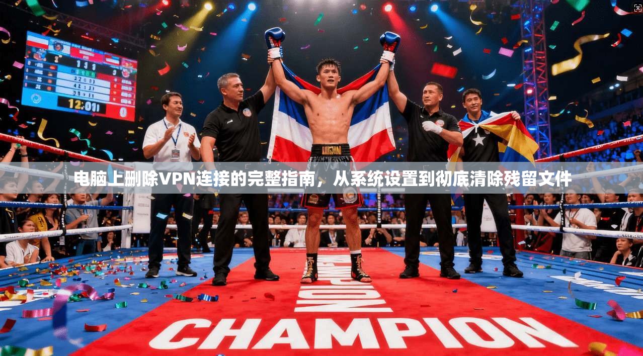 电脑上删除VPN连接的完整指南，从系统设置到彻底清除残留文件