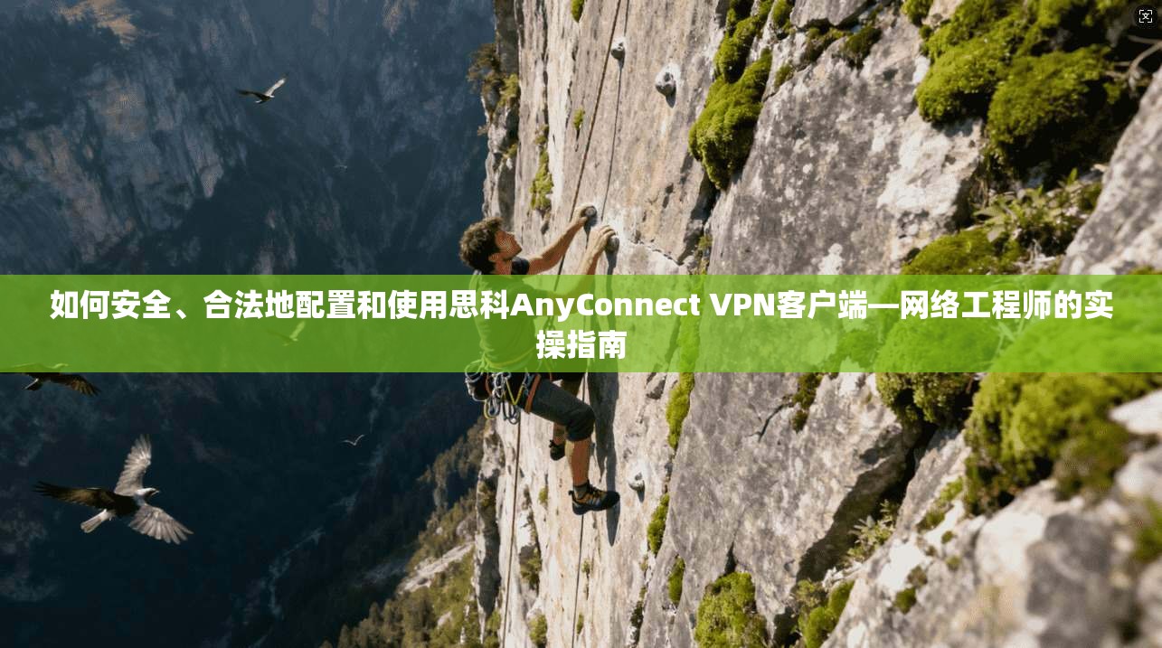 如何安全、合法地配置和使用思科AnyConnect VPN客户端—网络工程师的实操指南