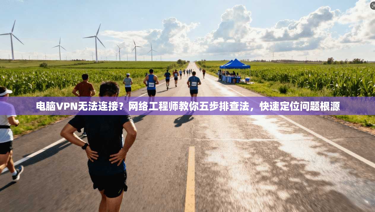 电脑VPN无法连接？网络工程师教你五步排查法，快速定位问题根源