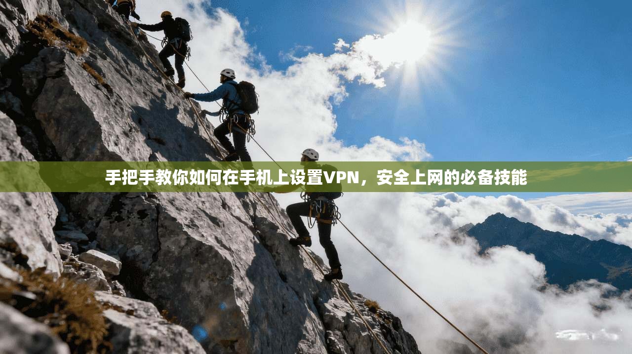手把手教你如何在手机上设置VPN，安全上网的必备技能