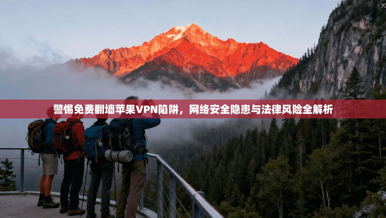 警惕免费翻墙苹果VPN陷阱，网络安全隐患与法律风险全解析