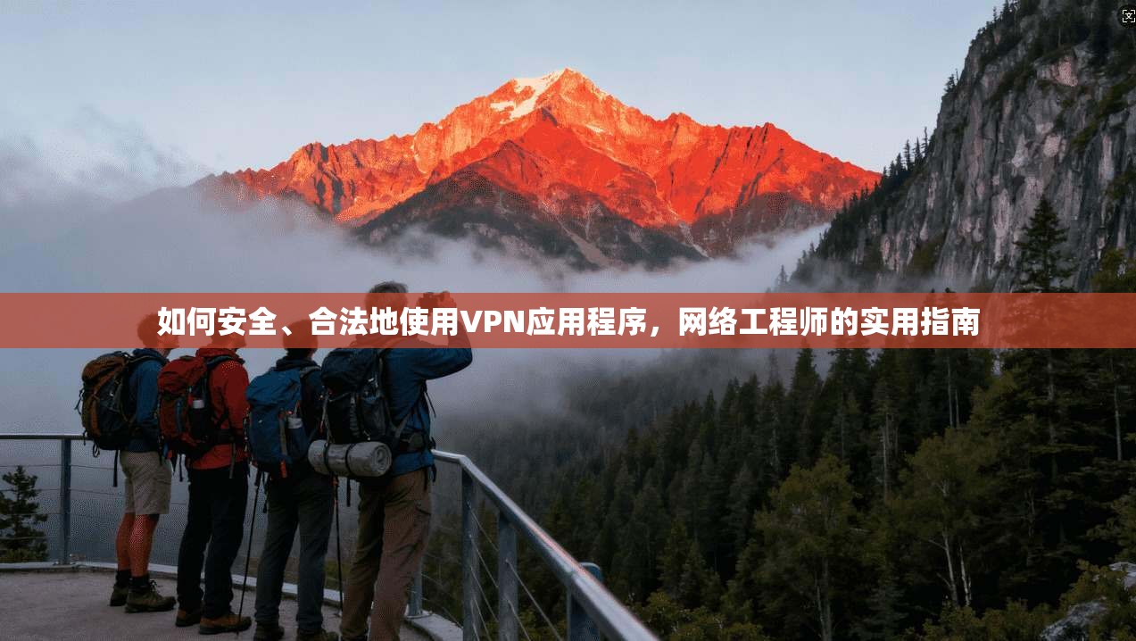 如何安全、合法地使用VPN应用程序，网络工程师的实用指南