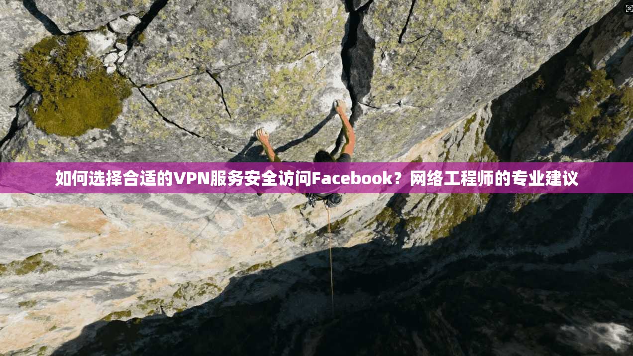 如何选择合适的VPN服务安全访问Facebook？网络工程师的专业建议