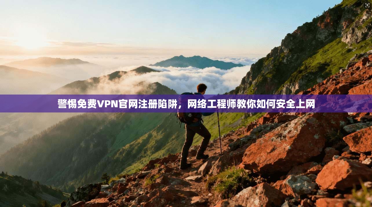 警惕免费VPN官网注册陷阱，网络工程师教你如何安全上网