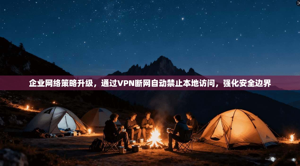 企业网络策略升级，通过VPN断网自动禁止本地访问，强化安全边界