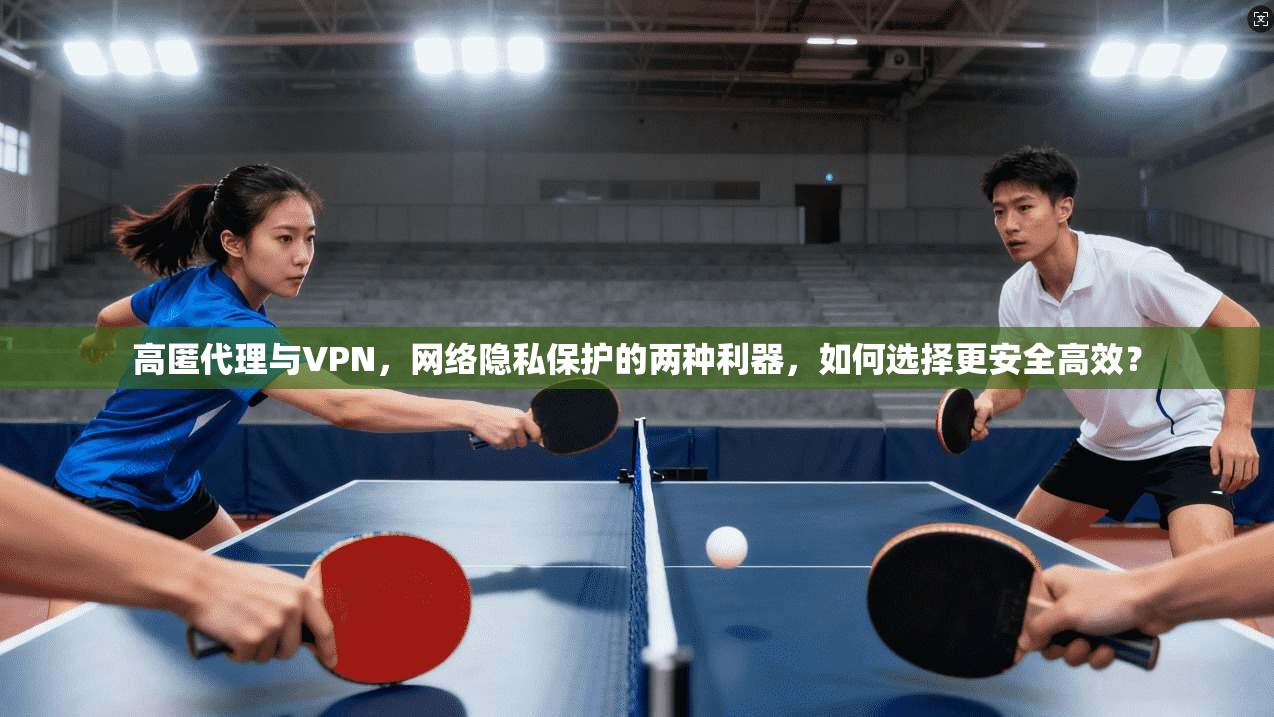 高匿代理与VPN，网络隐私保护的两种利器，如何选择更安全高效？