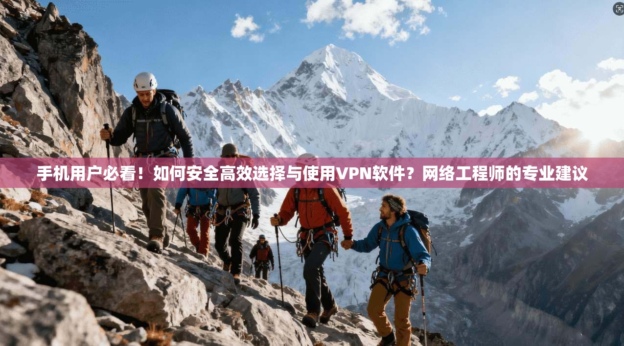 手机用户必看！如何安全高效选择与使用VPN软件？网络工程师的专业建议