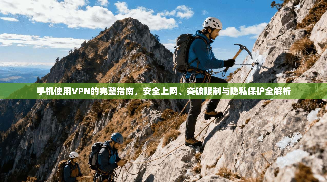 手机使用VPN的完整指南，安全上网、突破限制与隐私保护全解析
