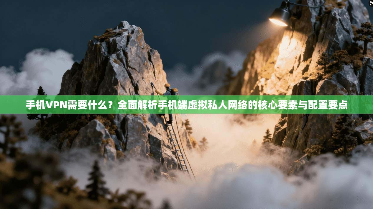 手机VPN需要什么？全面解析手机端虚拟私人网络的核心要素与配置要点