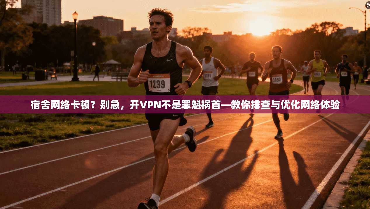 宿舍网络卡顿？别急，开VPN不是罪魁祸首—教你排查与优化网络体验