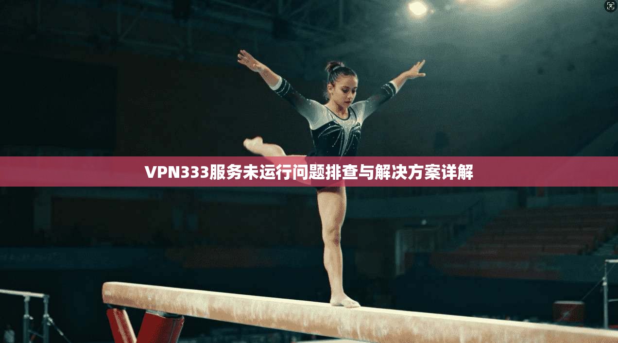 VPN333服务未运行问题排查与解决方案详解