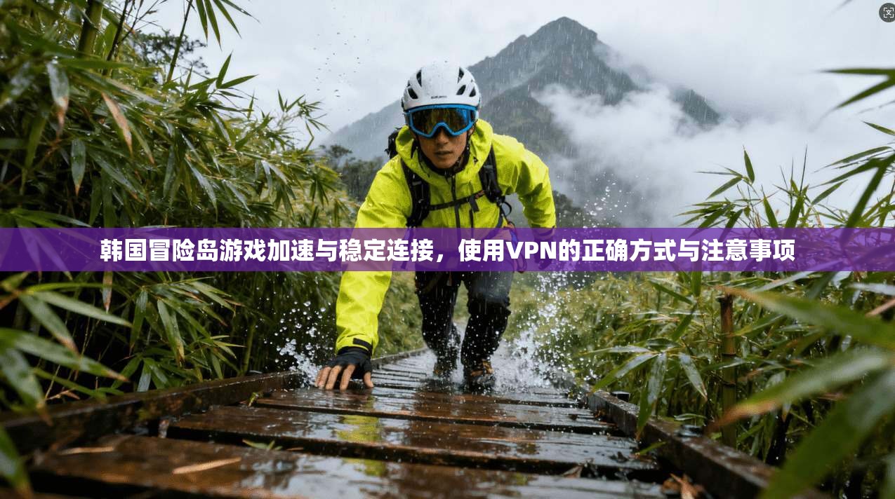 韩国冒险岛游戏加速与稳定连接，使用VPN的正确方式与注意事项