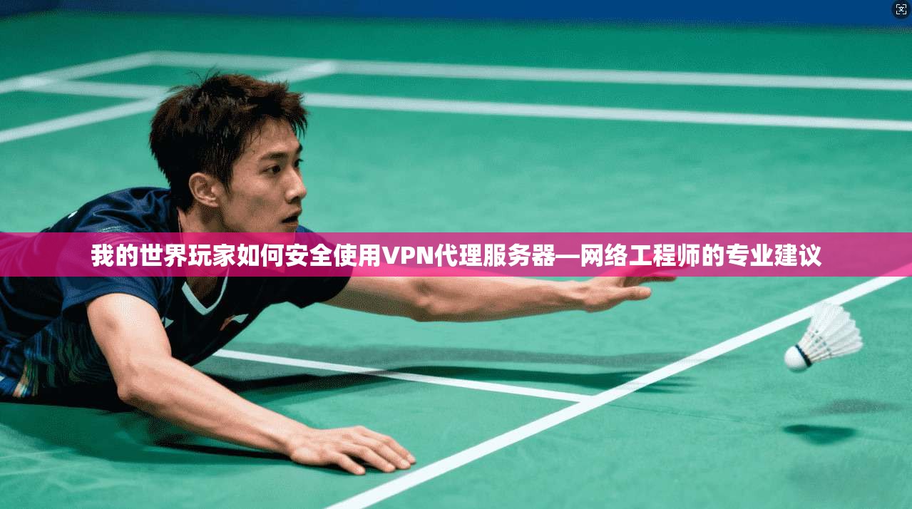 我的世界玩家如何安全使用VPN代理服务器—网络工程师的专业建议