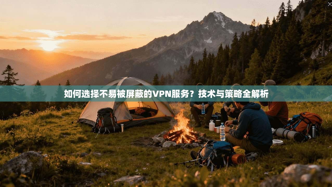 如何选择不易被屏蔽的VPN服务？技术与策略全解析