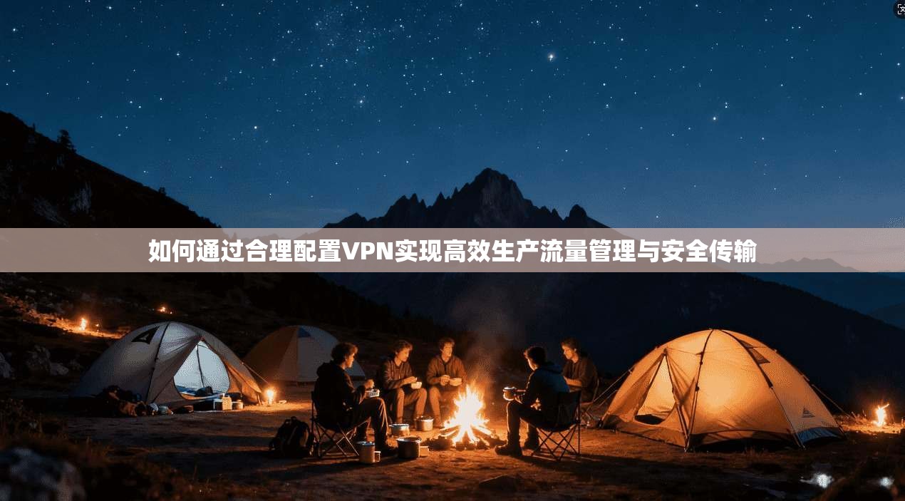 如何通过合理配置VPN实现高效生产流量管理与安全传输
