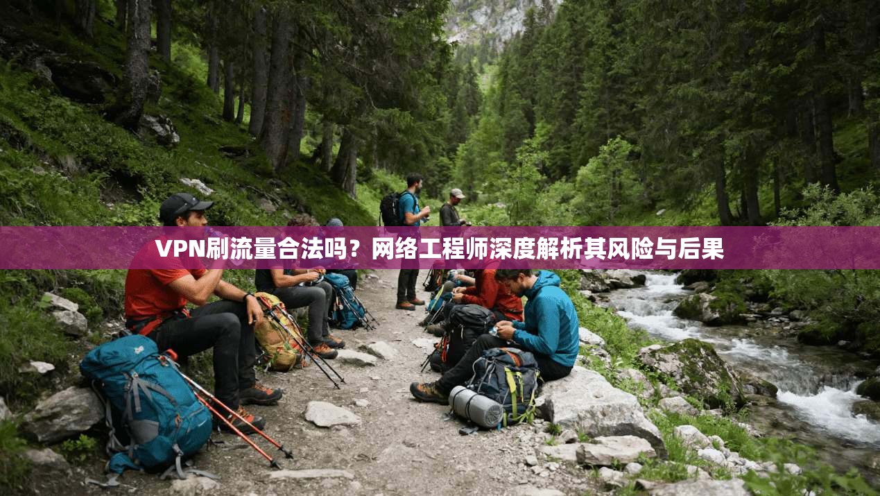 VPN刷流量合法吗？网络工程师深度解析其风险与后果