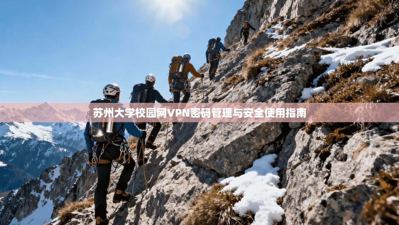 苏州大学校园网VPN密码管理与安全使用指南