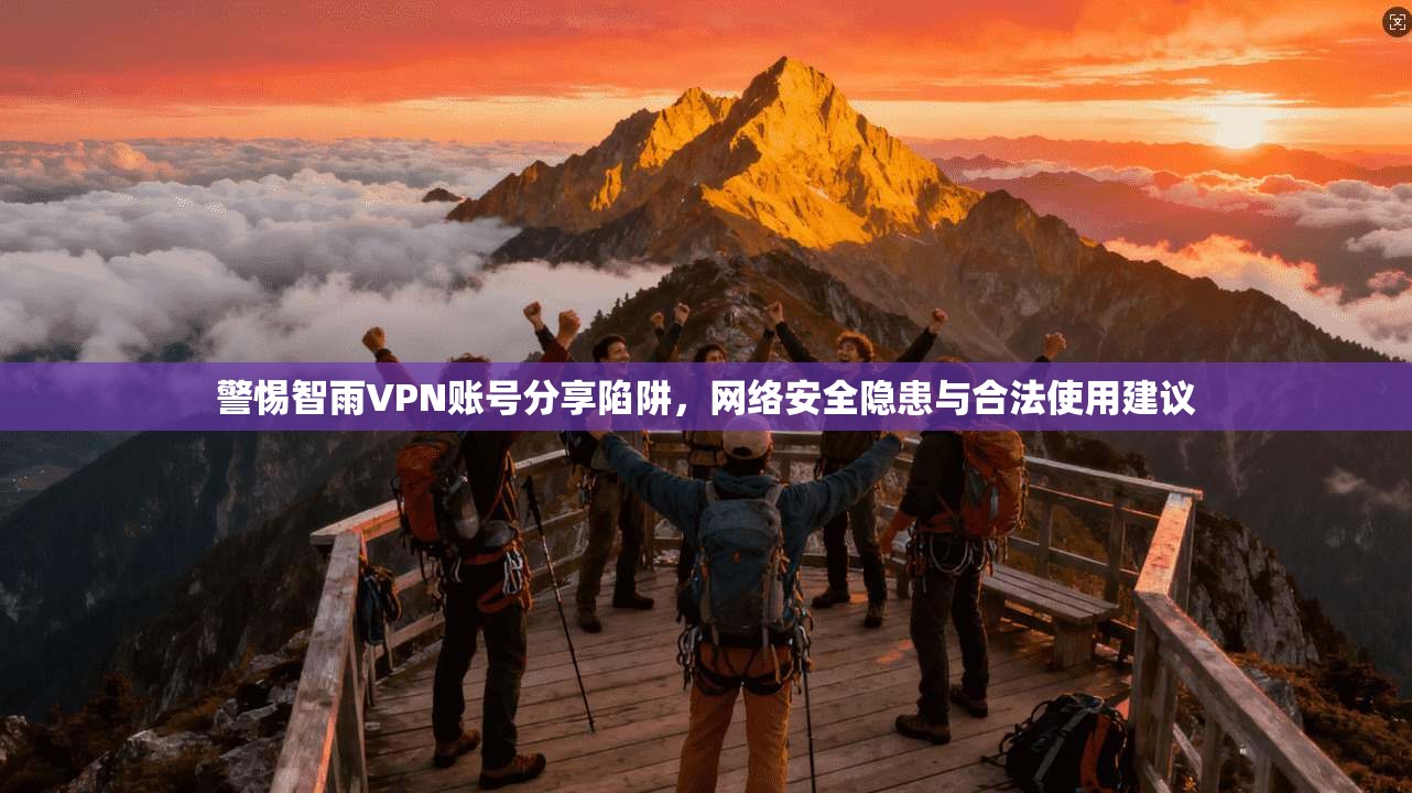 警惕智雨VPN账号分享陷阱，网络安全隐患与合法使用建议