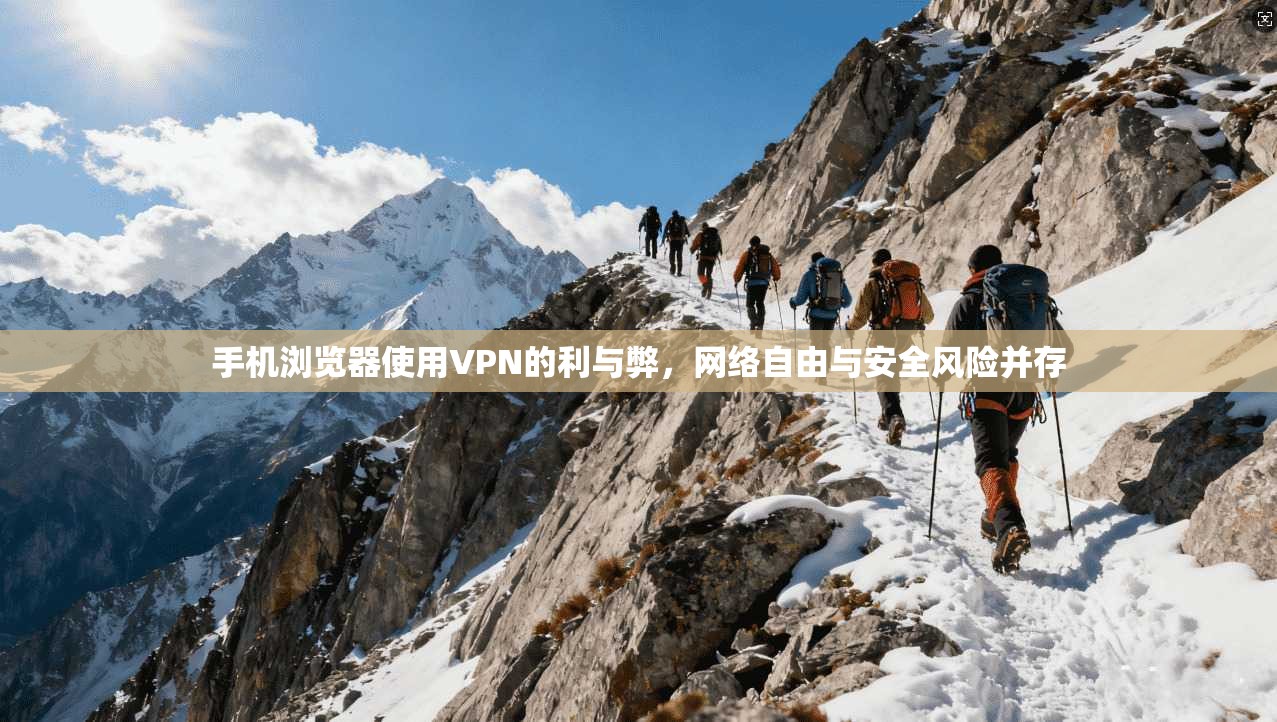 手机浏览器使用VPN的利与弊，网络自由与安全风险并存