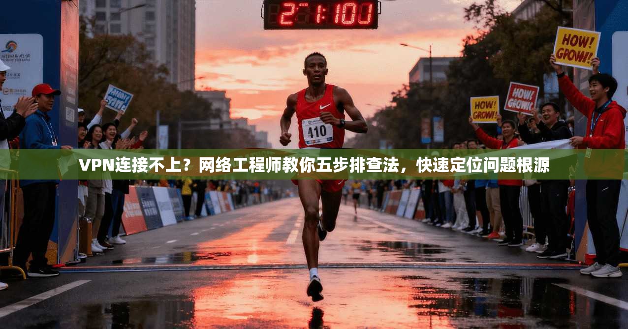 VPN连接不上？网络工程师教你五步排查法，快速定位问题根源