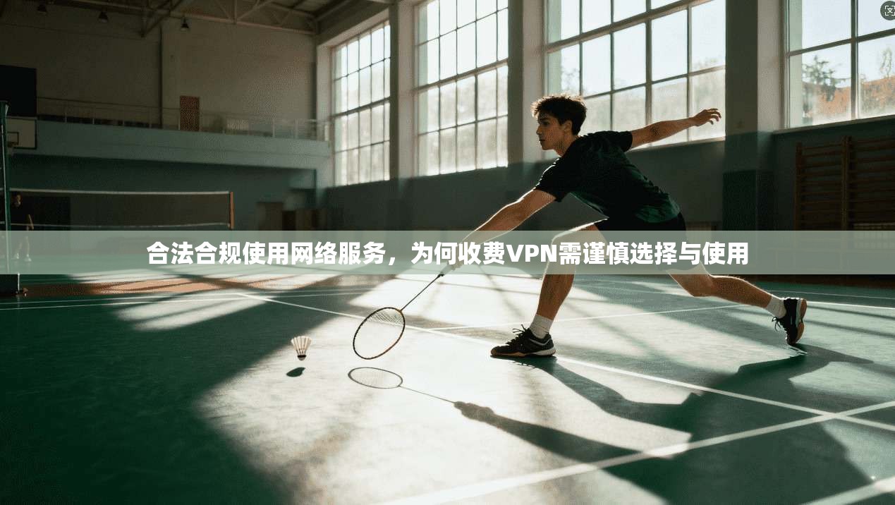 合法合规使用网络服务，为何收费VPN需谨慎选择与使用