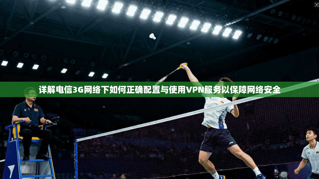 详解电信3G网络下如何正确配置与使用VPN服务以保障网络安全