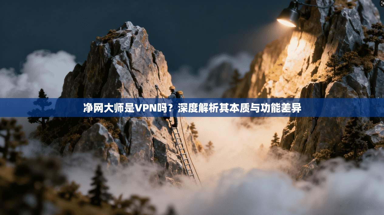 净网大师是VPN吗？深度解析其本质与功能差异