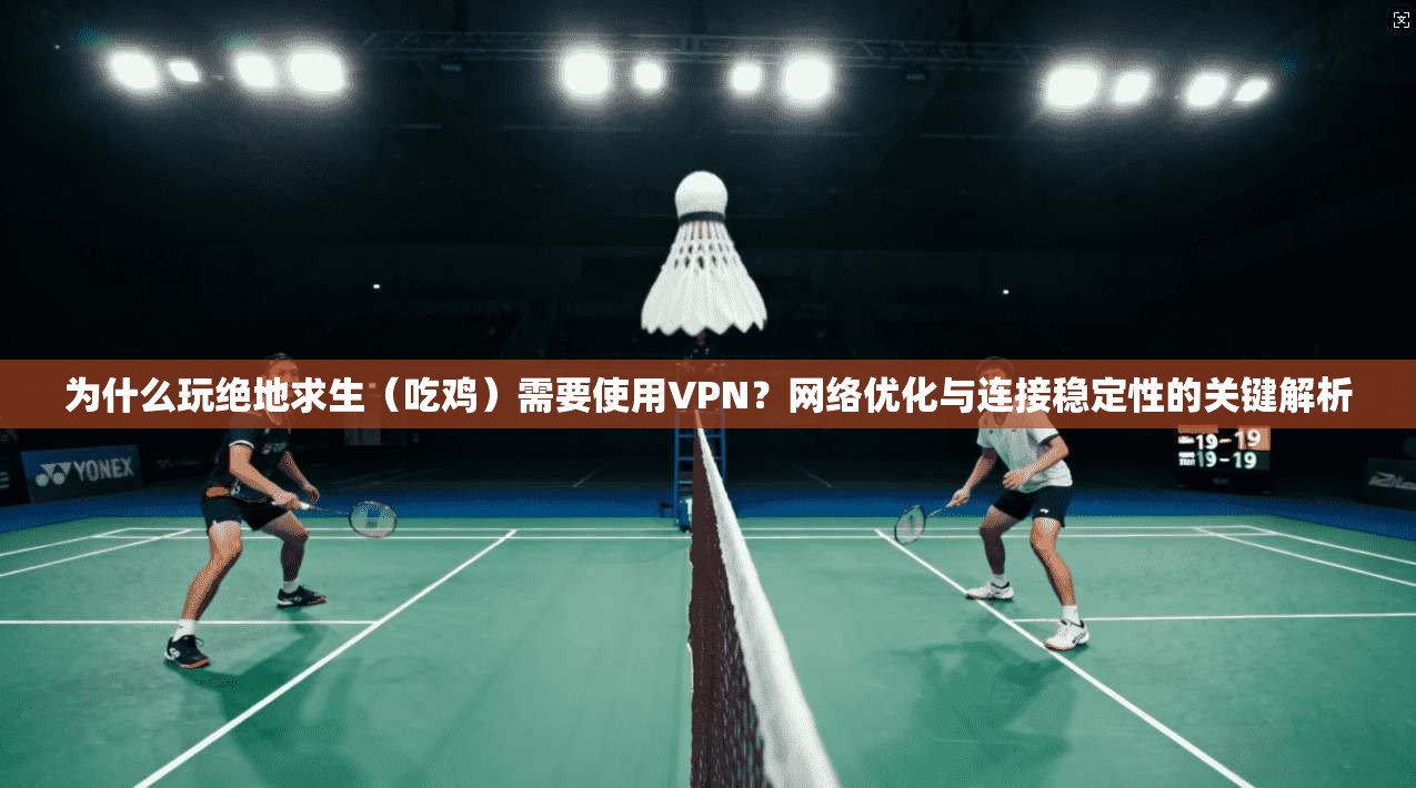 为什么玩绝地求生（吃鸡）需要使用VPN？网络优化与连接稳定性的关键解析