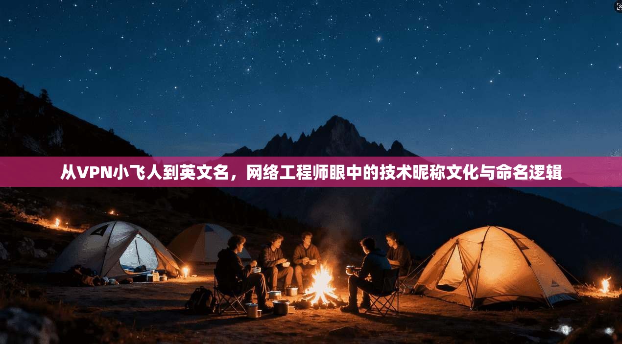 从VPN小飞人到英文名，网络工程师眼中的技术昵称文化与命名逻辑