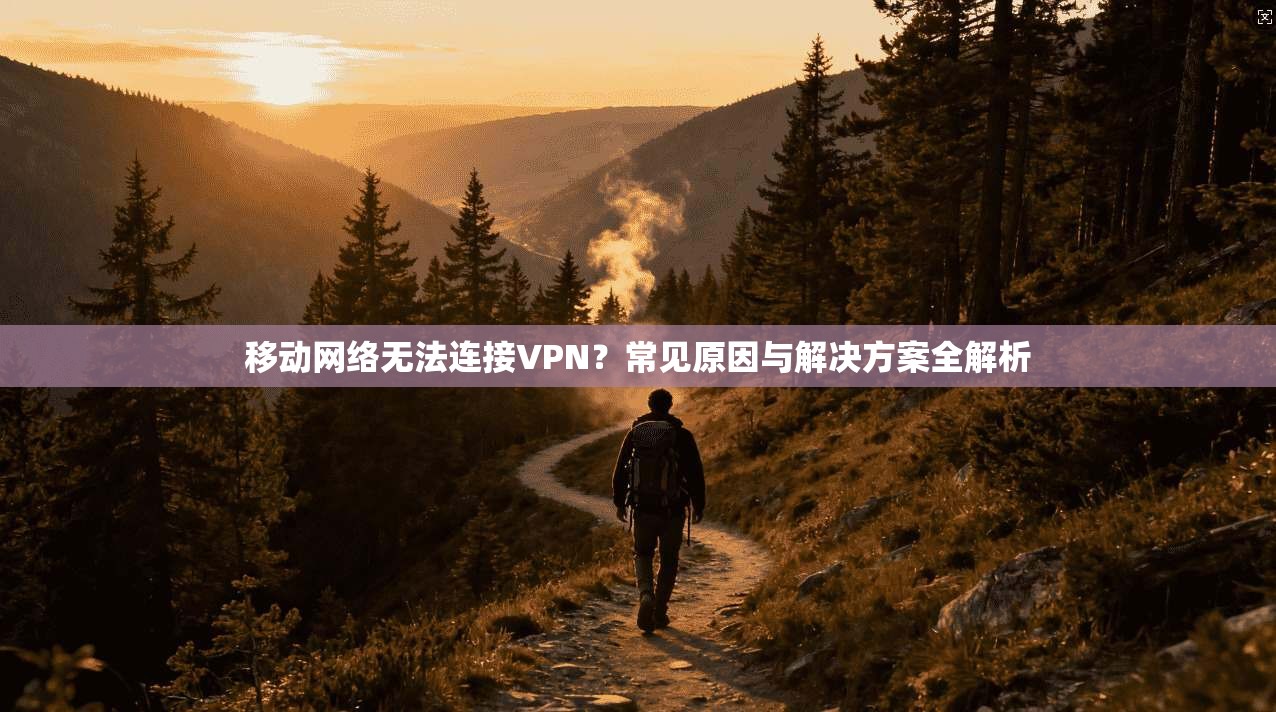 移动网络无法连接VPN？常见原因与解决方案全解析