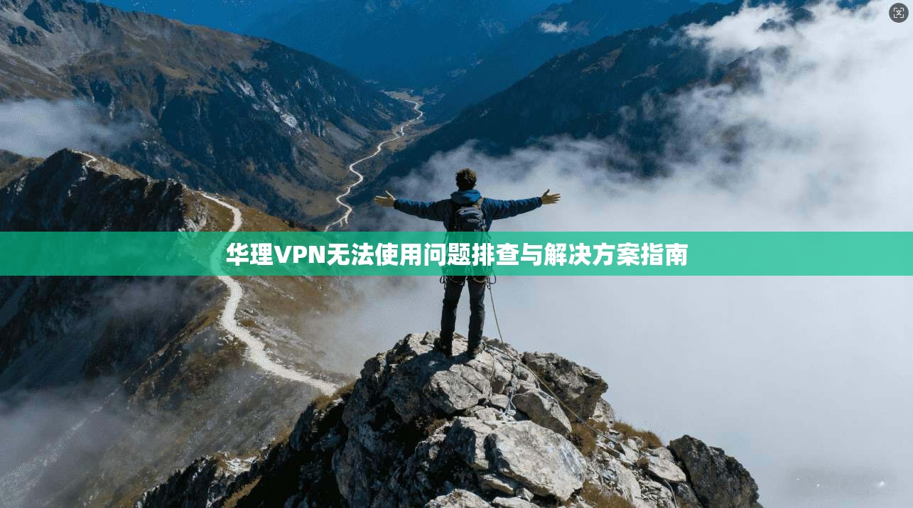 华理VPN无法使用问题排查与解决方案指南