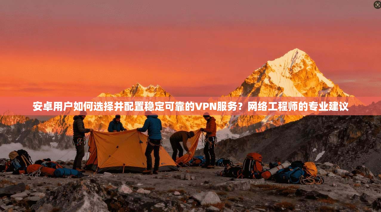 安卓用户如何选择并配置稳定可靠的VPN服务？网络工程师的专业建议