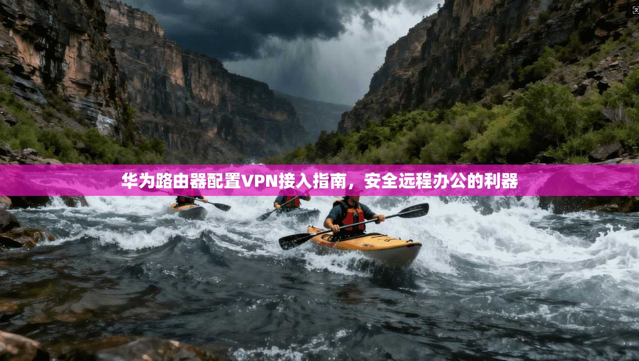 华为路由器配置VPN接入指南，安全远程办公的利器