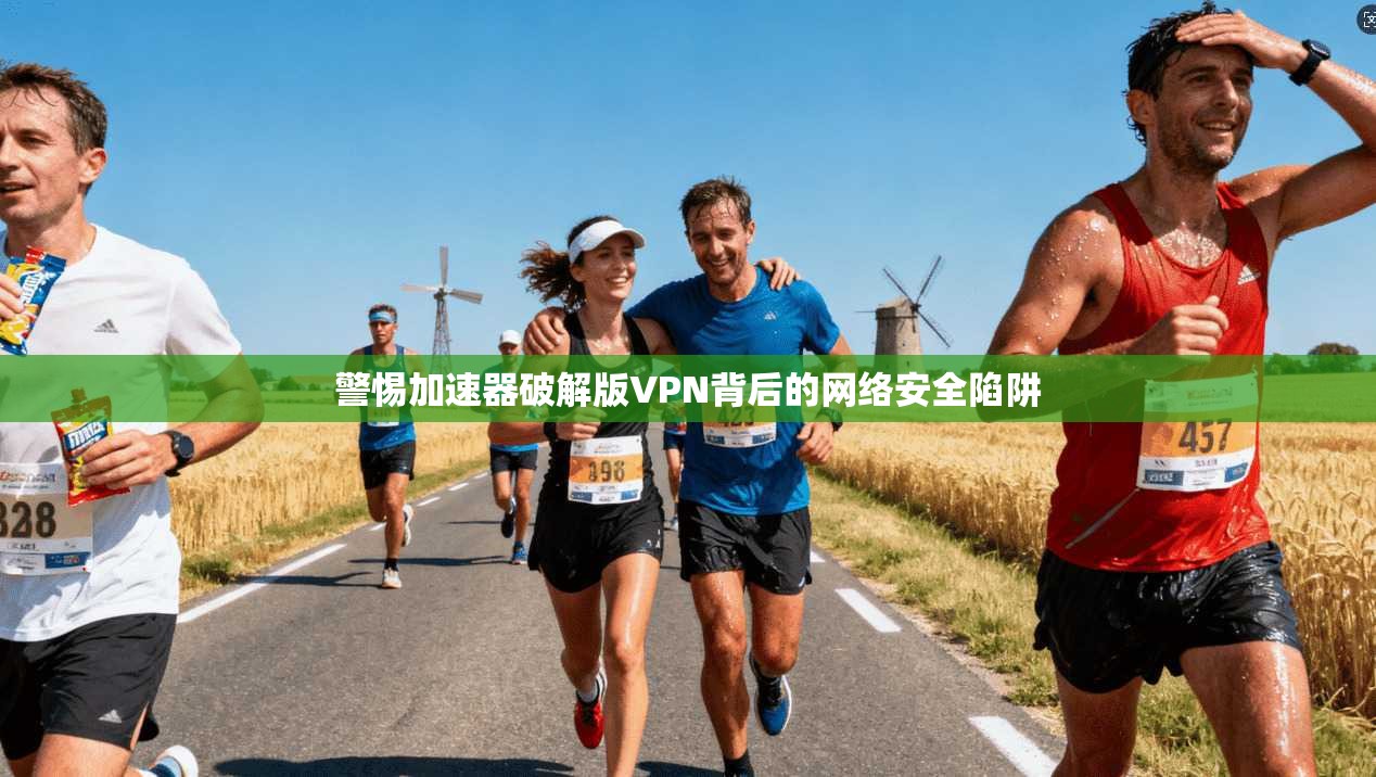 警惕加速器破解版VPN背后的网络安全陷阱