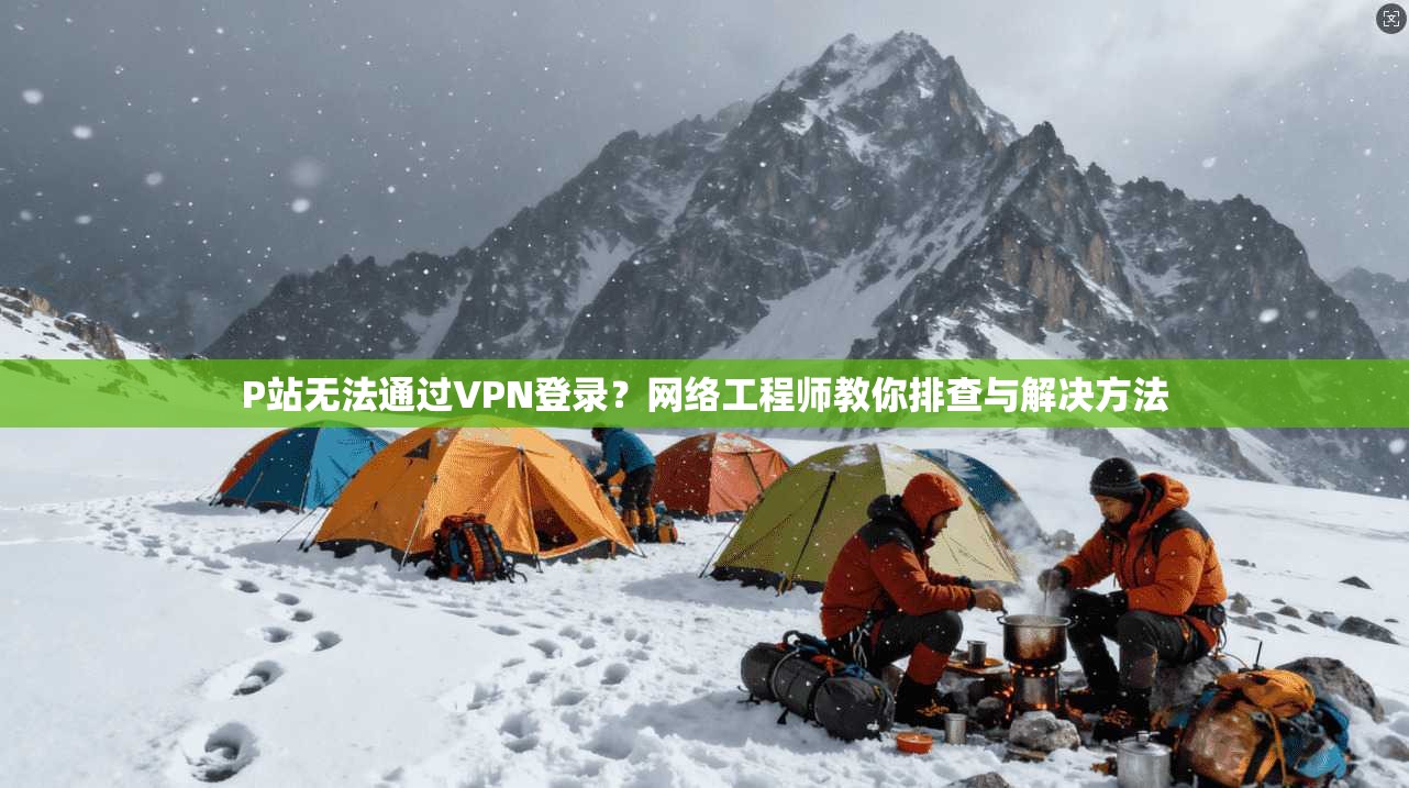 P站无法通过VPN登录？网络工程师教你排查与解决方法