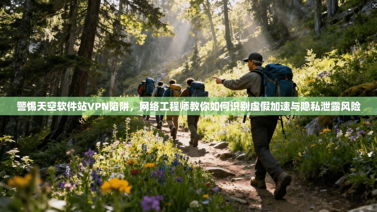 警惕天空软件站VPN陷阱，网络工程师教你如何识别虚假加速与隐私泄露风险