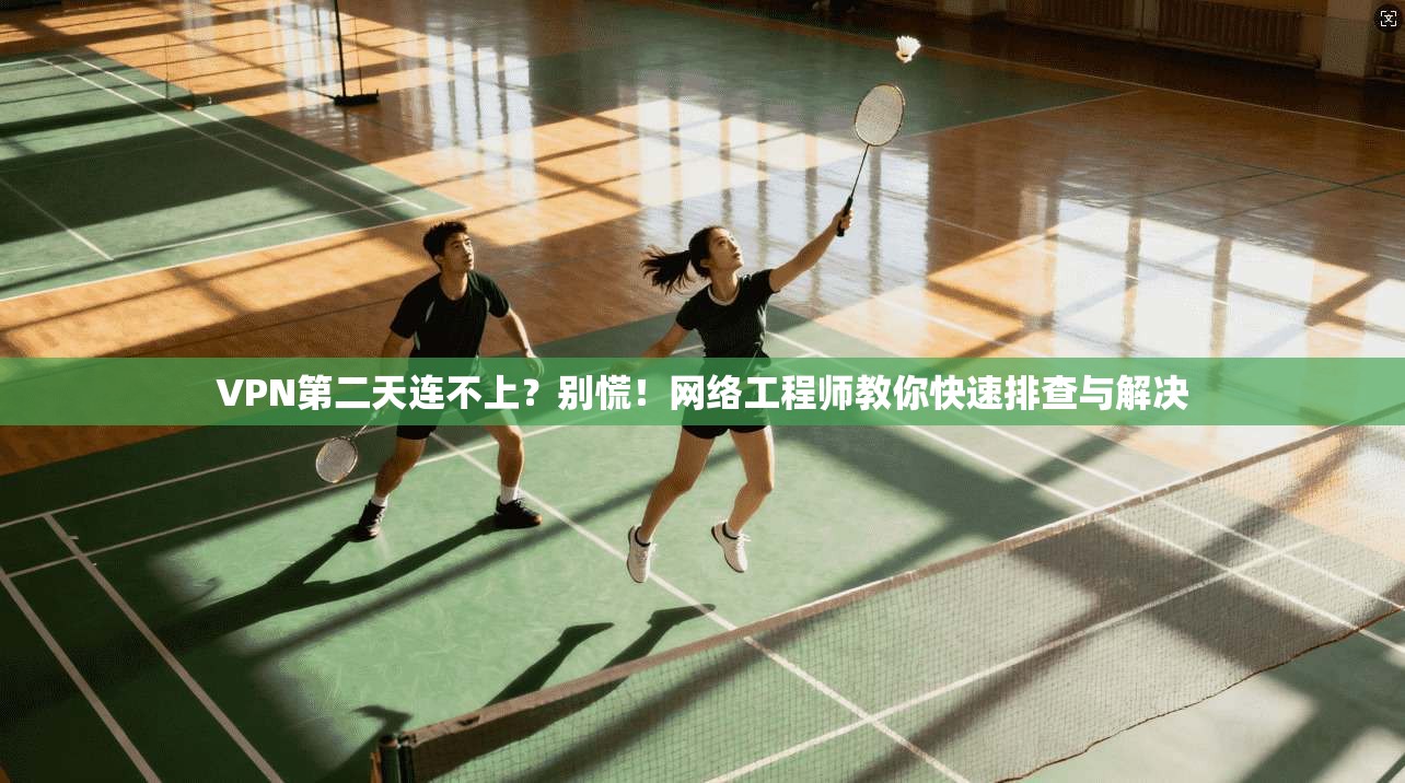 VPN第二天连不上？别慌！网络工程师教你快速排查与解决