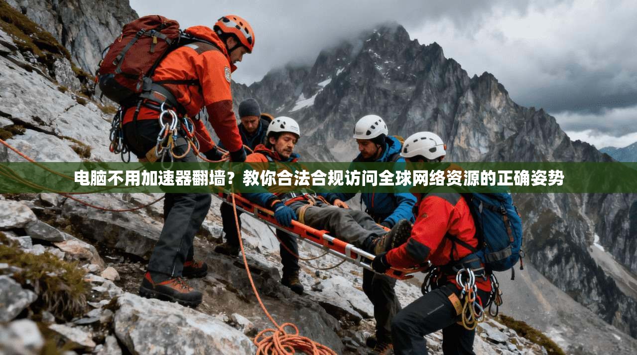 电脑不用加速器翻墙？教你合法合规访问全球网络资源的正确姿势