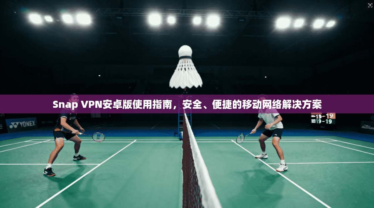 Snap VPN安卓版使用指南，安全、便捷的移动网络解决方案