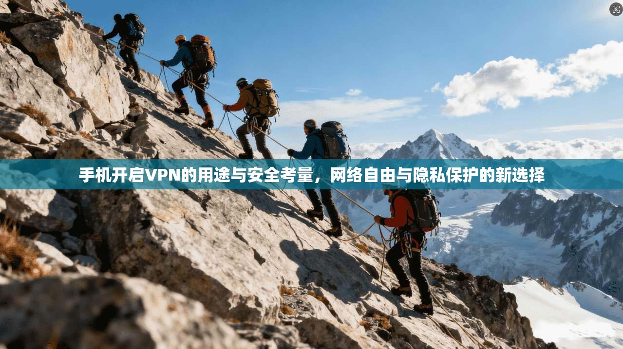 手机开启VPN的用途与安全考量，网络自由与隐私保护的新选择